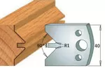 Комплект ножей или ограничителей шириной 40 мм