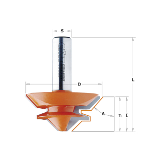 Фреза концевая CMT для соединения 90/180 градусов D=70,0 I=31,7 S=12,0