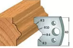 Комплект ножей или ограничителей шириной 40 мм