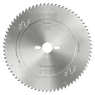 Диск пильный 250x30x3,2 10°ATB+10°SHEAR Z=72 по фанере A=10°