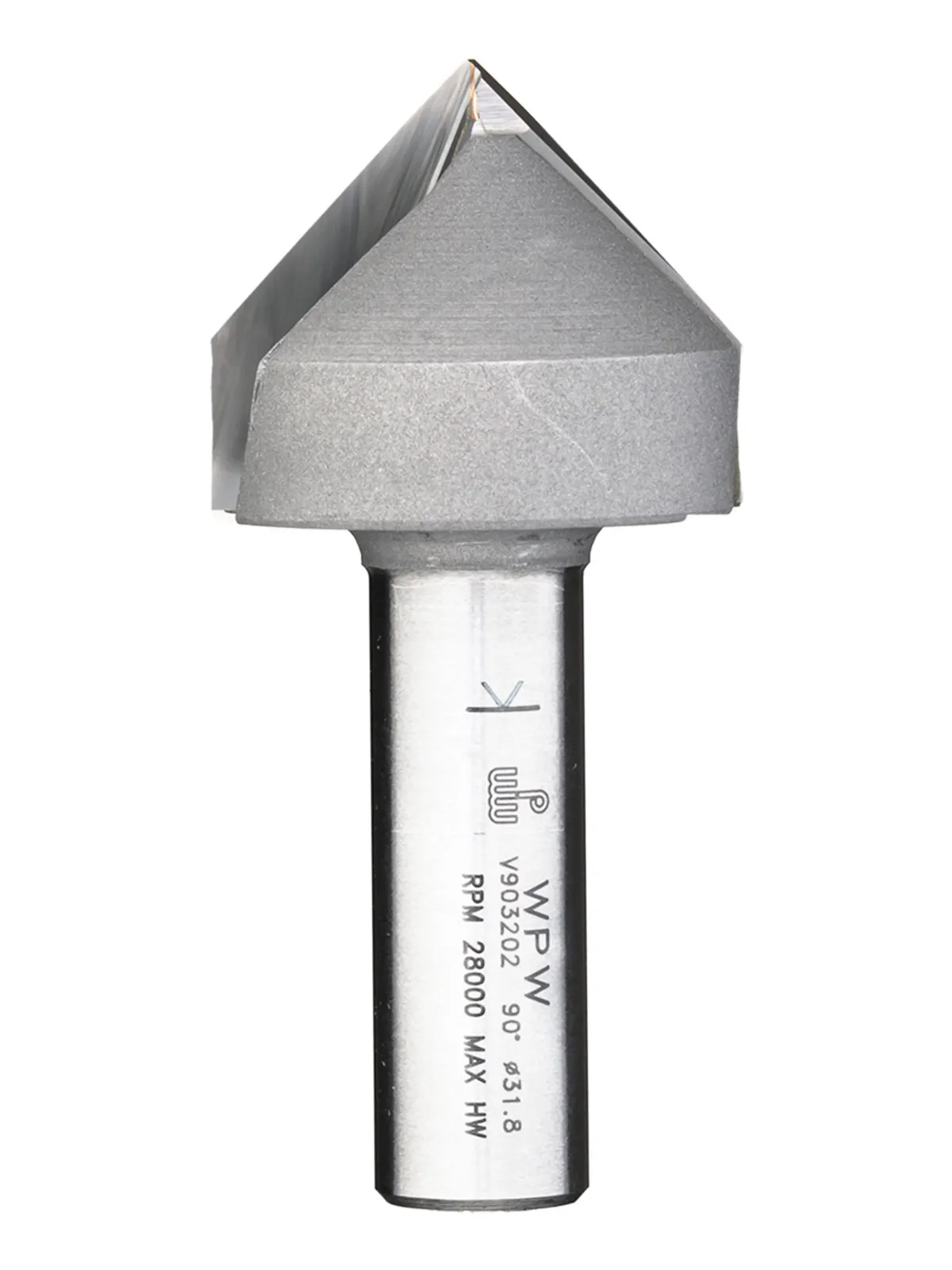 Фреза WPW V903202 паз V 90 гр. D31,8 B25 хвостовик 12_S,V903202,