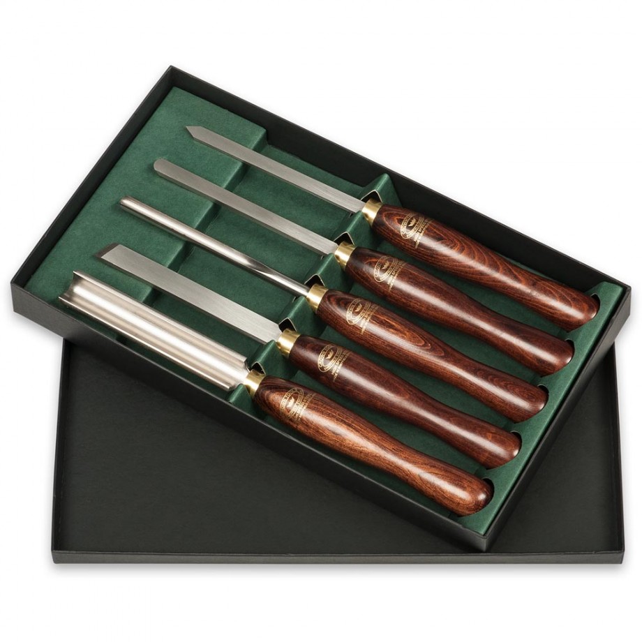 Набор токарных резцов 5 шт. Crown Axminster Turning Tool Set