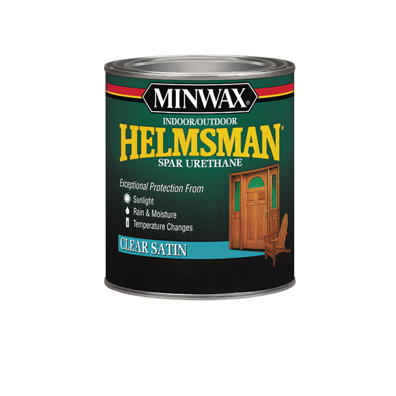 Уретановый лак MINWAX® HELSMAN  Полуматовый 473 мл