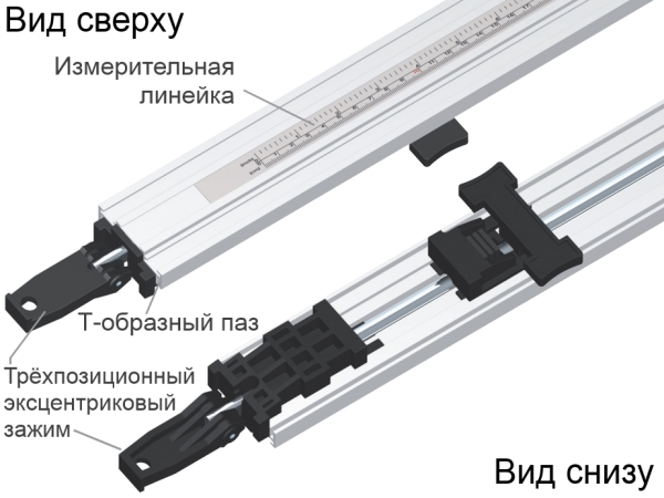 Тиски торцевые для зажима заготовки до 1270 мм (50 дюймов)