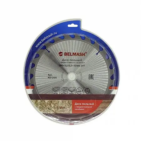 Диск пильный BELMASH 280x3,2/2,2x32/30; 24T