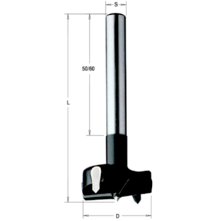 Сверло чашечное HW 15x90 Z=2+2 S=10x60 RH