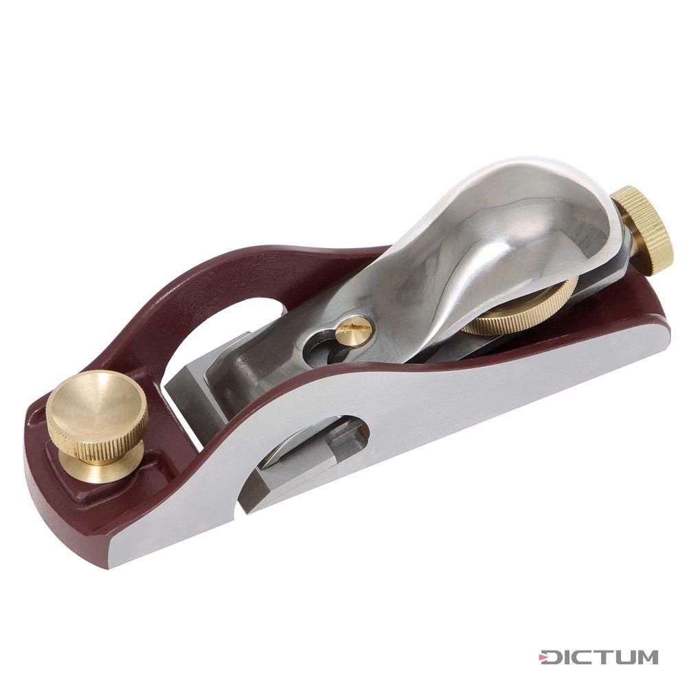 Рубанок Dictum Block Plane, 160/44мм/12град//SK4, с открытыми бортами (703335)