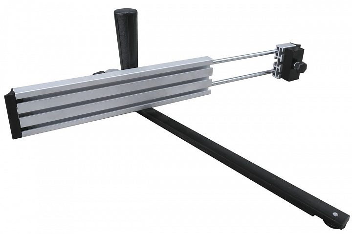 Угловой упор с направляющей вдоль Т-образного паза 19 мм для фрезерного стола
