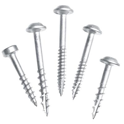 Шурупы с мелким шагом 3/4", Pan Head Fine - 100 шт