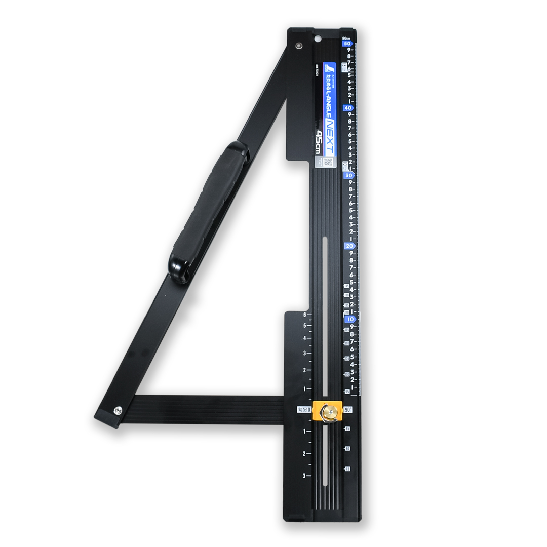 Направитель для пиления, с угломером, складной Shinwa L-Angle Foldable Next, 100см
